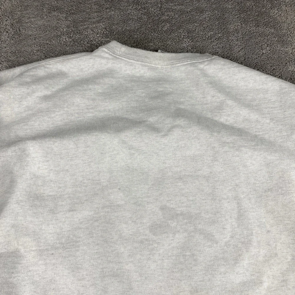 Nike‎ Mini Swoosh Sweatshirt Gray Medium Vintage Long Sleeve